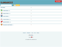 Tablet Screenshot of ilanbahcesi.com